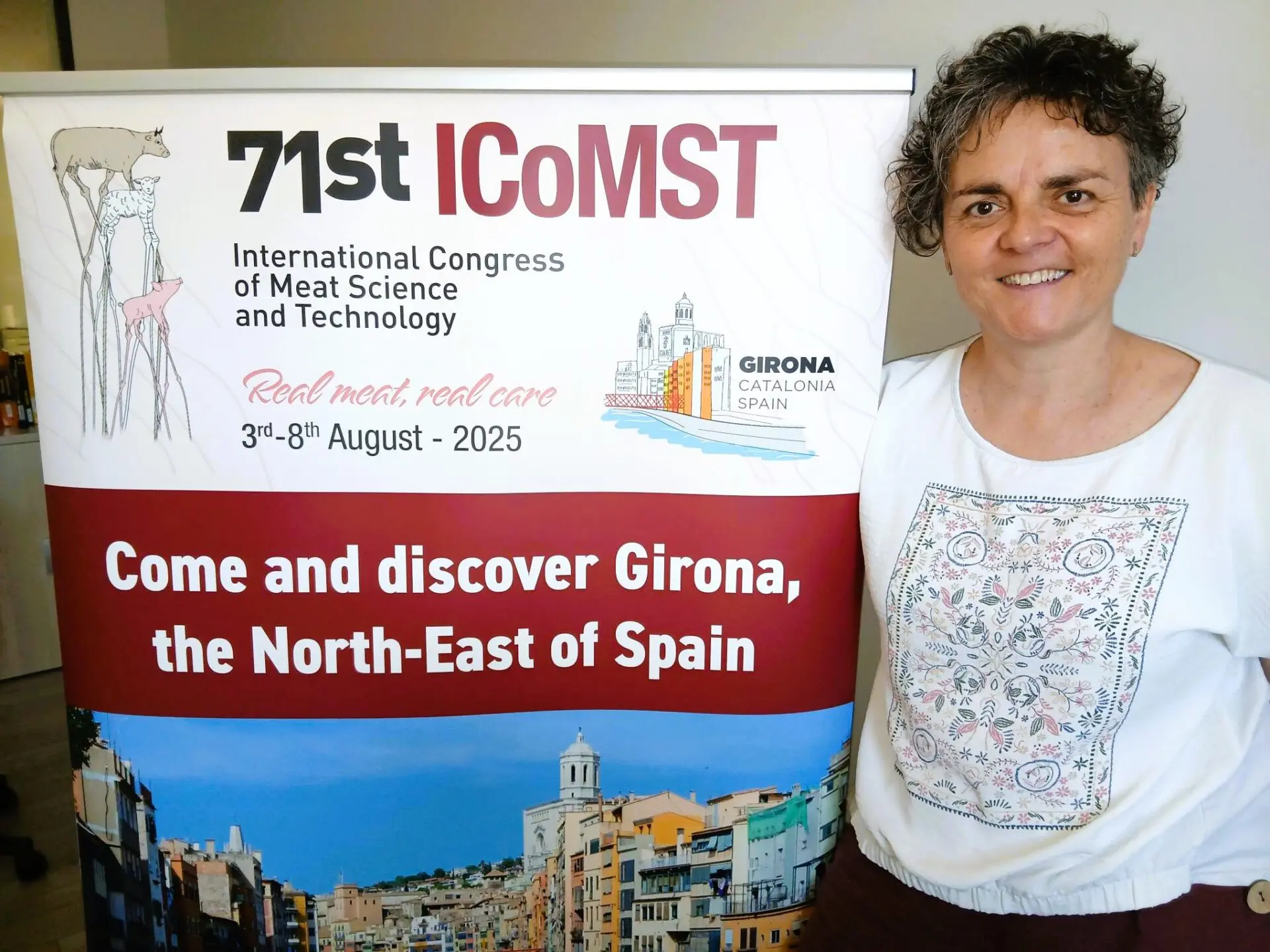 Maria Font, investigadora de l'IRTA i directora del 71è congrés ICoMST