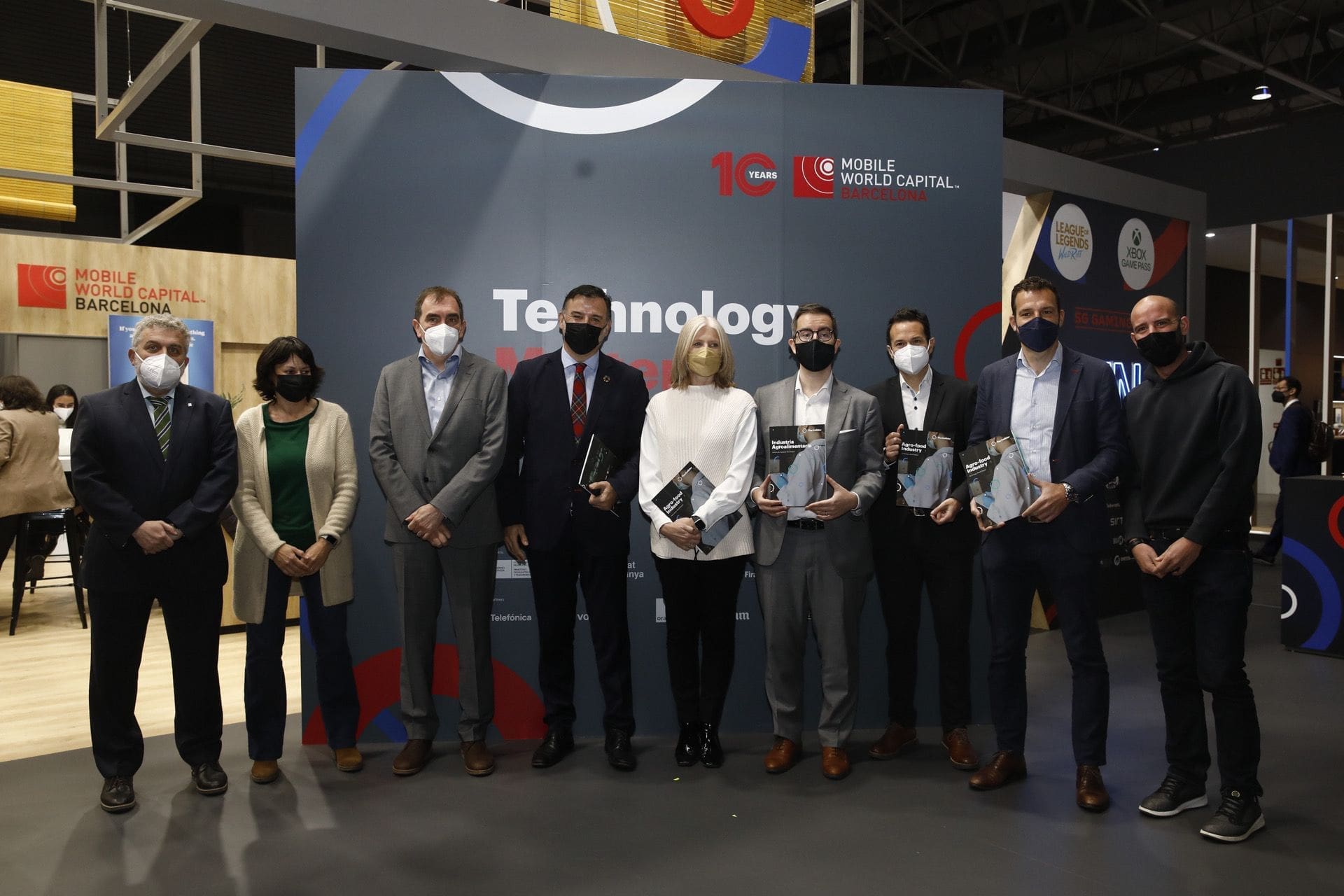 Presentación del informe en el MWC.