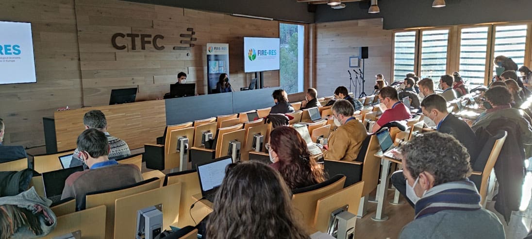 Investigadors en el projecte FIRE-RES.