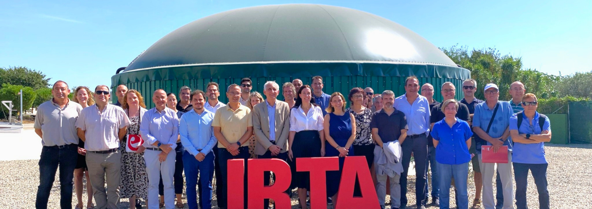 Presentem la nova planta experimental de biogàs a Tarragona, a l'IRTA Mas Bové