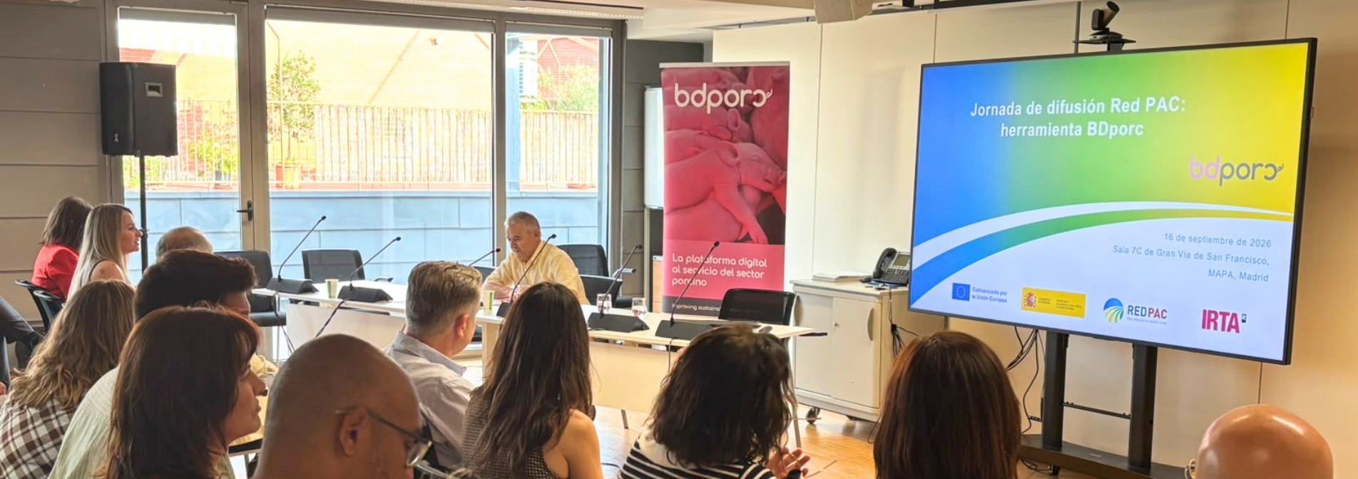 BDporc presenta una nova plataforma digital per millorar l’anàlisi de dades i la presa de decisions al sector porcí