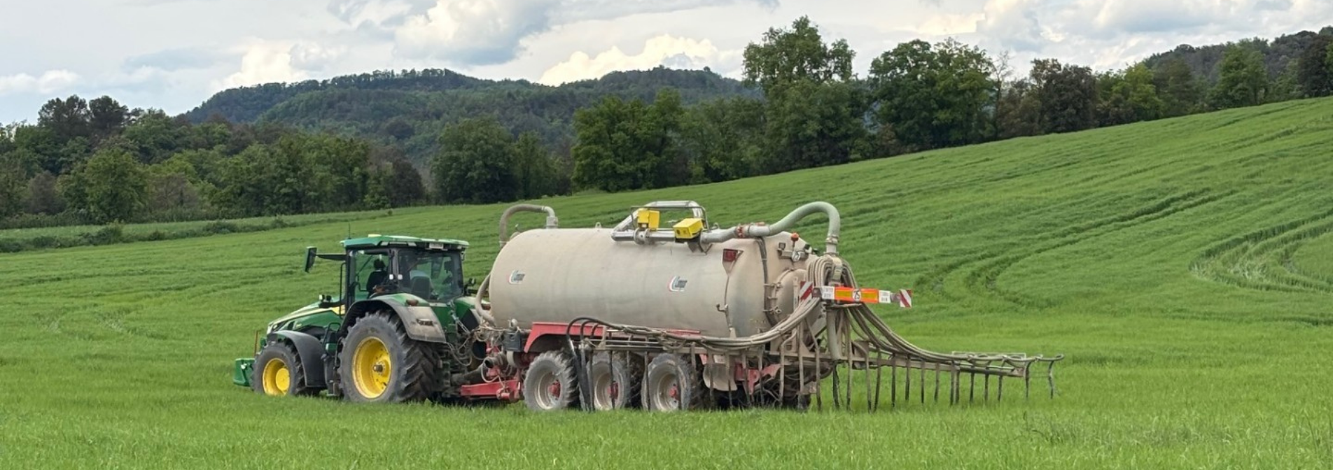 Satèl·lits i sensors per aplicar només el fertilitzant que necessita cada part del camp