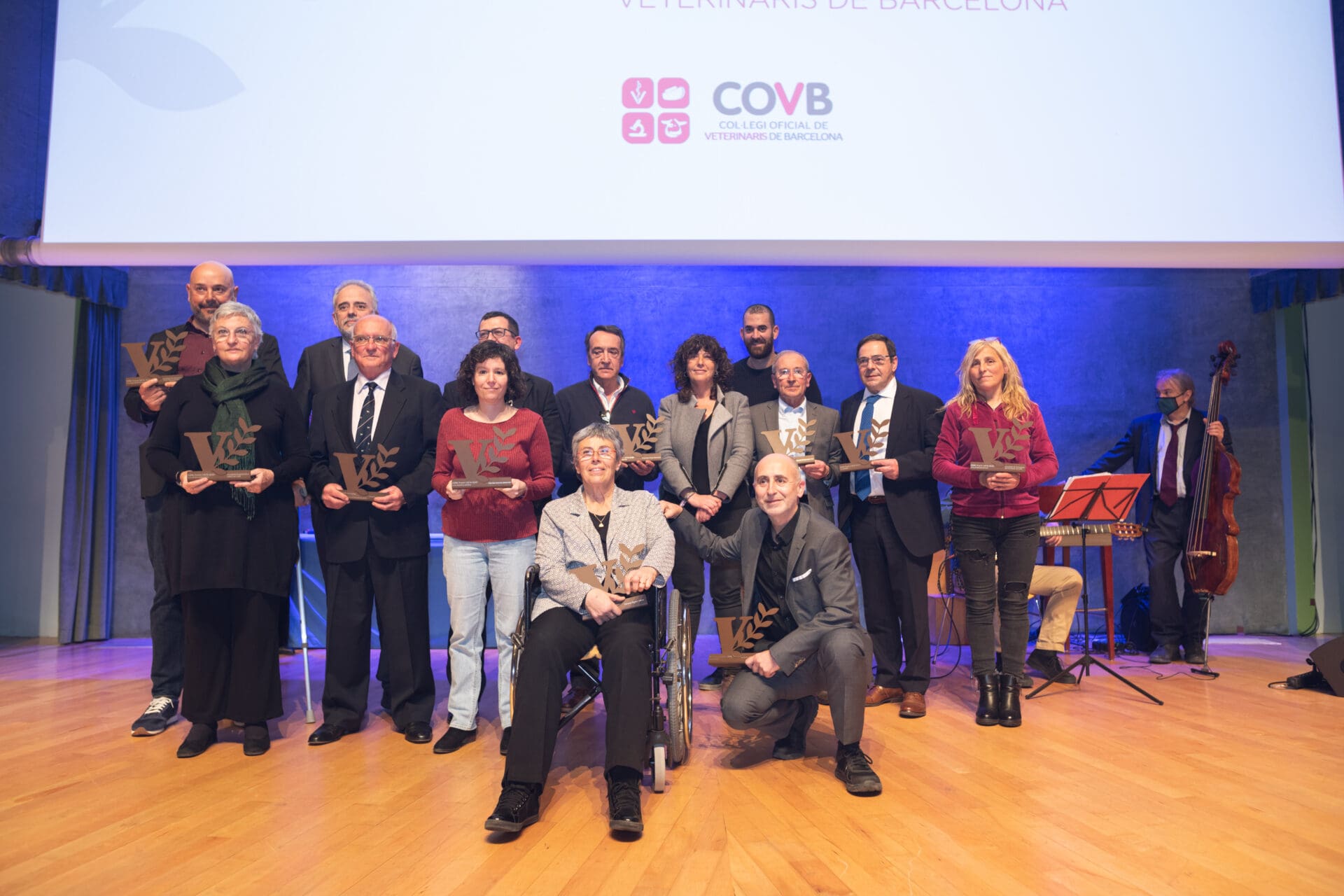 Guardonats dels Premis VETS 2021.