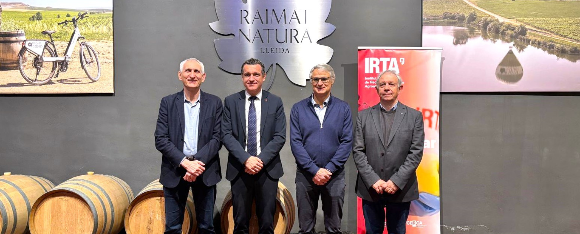 L’IRTA i Raventós Codorníu celebren 25 anys de col·laboració al celler Raimat