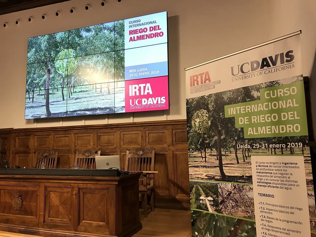 Curso Internacional de Riego en Almendro IRTA-UCDavis 2019